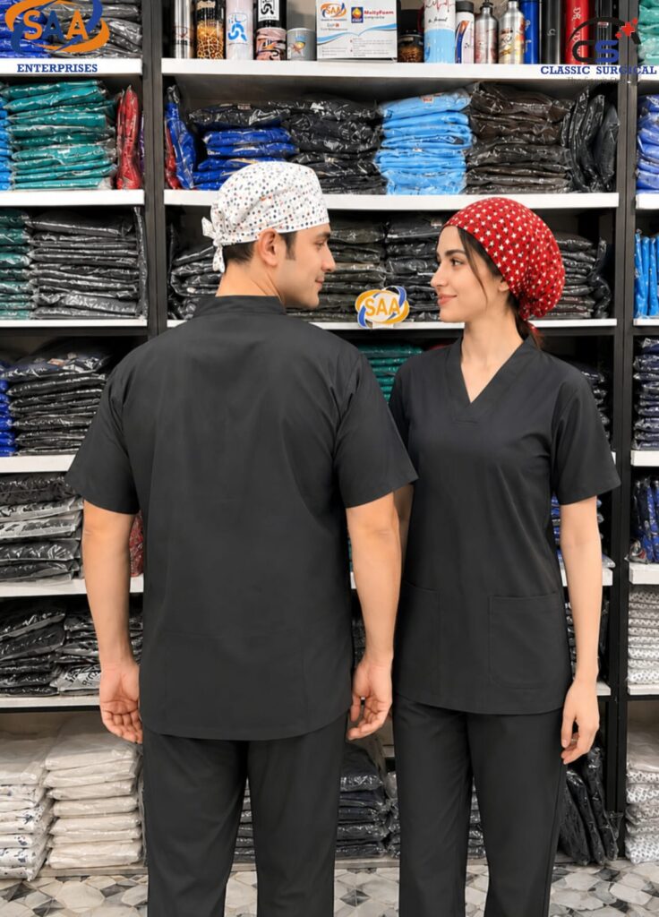Pro Spark Black Unisex <br> DR. Scrub Suit