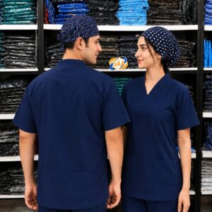 Pro Spark Navy Blue <br> DR. Scrub Suit