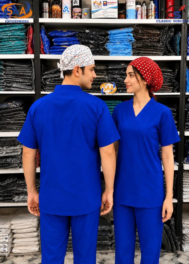 Pro Spark Royal Blue Unisex <br> DR. Scrub Suit