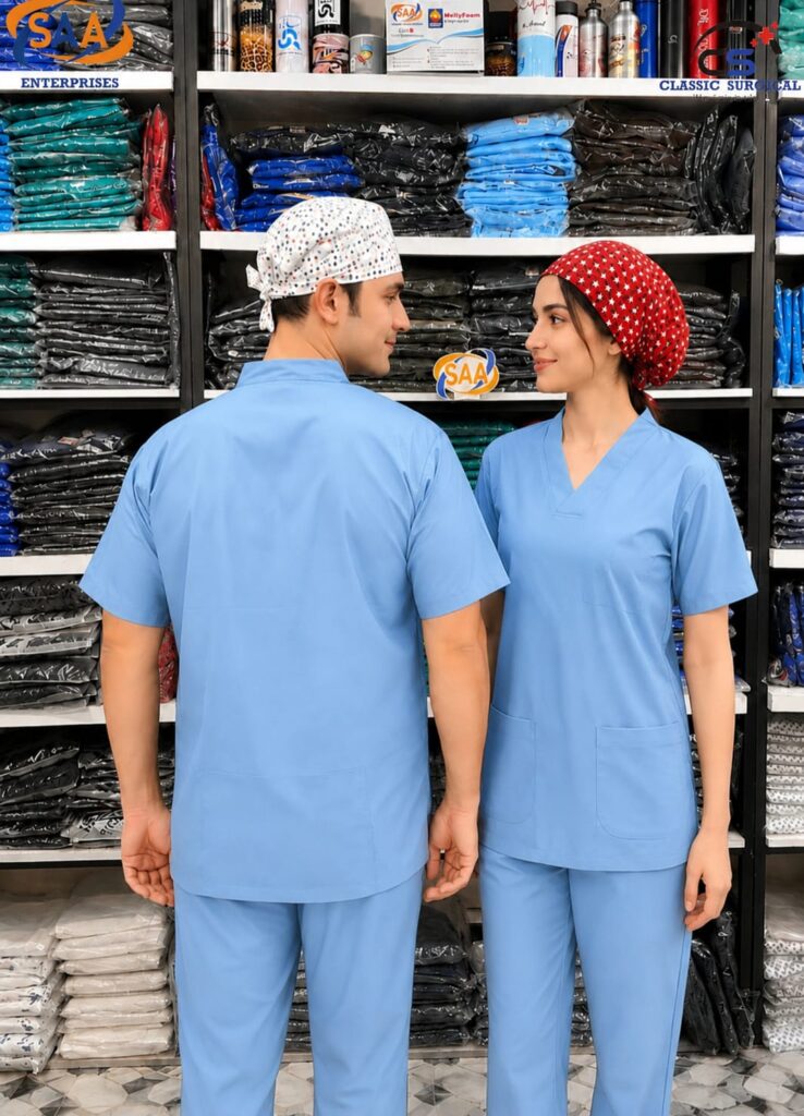 Pro Spark Sky Blue Unisex <br> DR. Scrub Suit