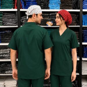 Pro Spark Dark Green <br> DR. Scrub Suit
