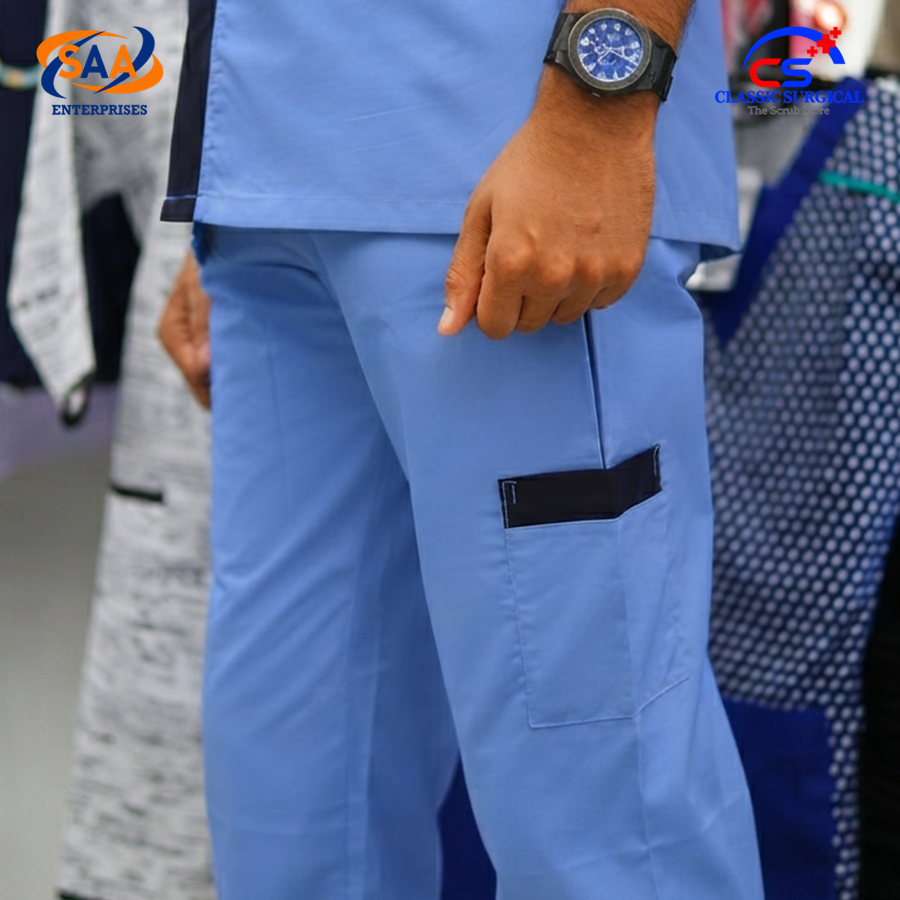 Staff Uniform Sky Blue Male - Image 2