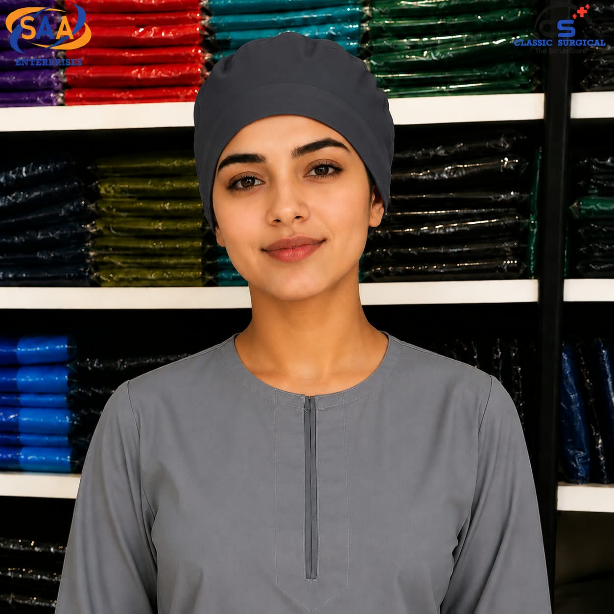 Staff Uniform Gray Female - Image 3
