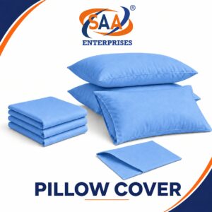 Hospital linen Pillow Cover Sky Blue
