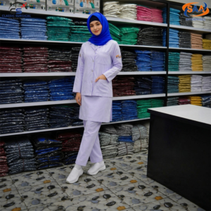 Nursing Uniform Blue Scarf