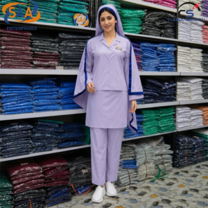 Nursing Uniform White Scarf