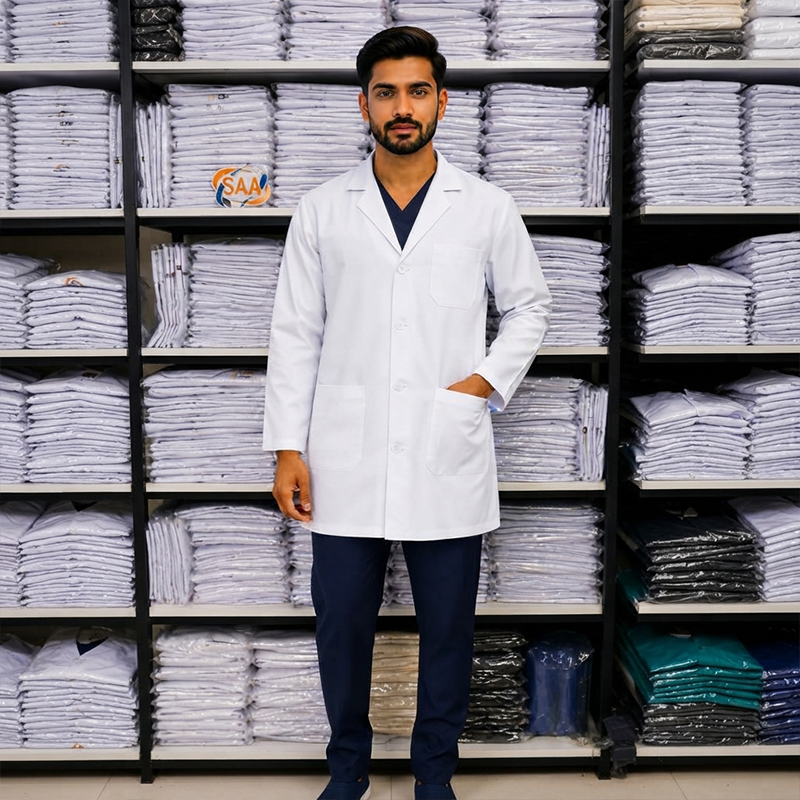 Pro Plam Male Lab Coat