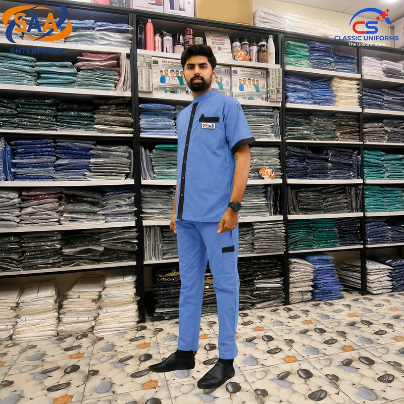 Staff Uniform Sky Blue Male