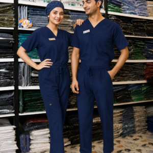 Pro Flexi Navy blue Unisex DR.Scrub Suit