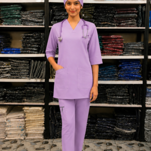 Pro Max Female Light Purple <br> DR.Scrub Suit