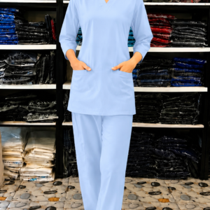 Pro Flexi Female Skay Blue DR.Scrub Suit