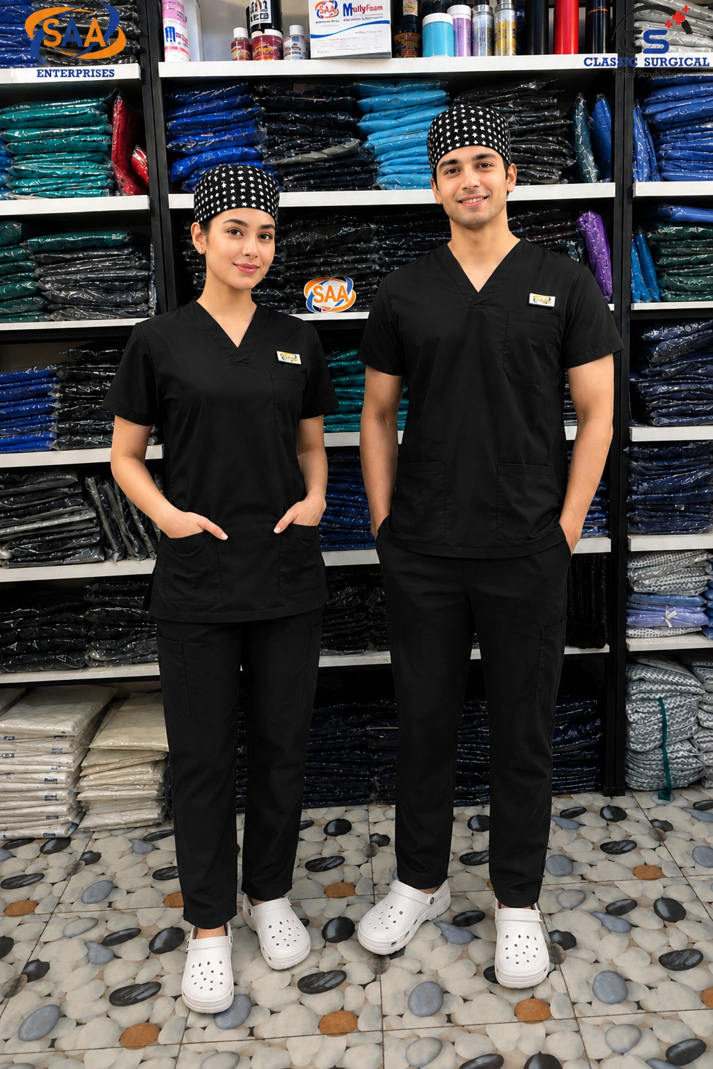 Pro Lush Black Dr. Scrub Male & Female - Image 2