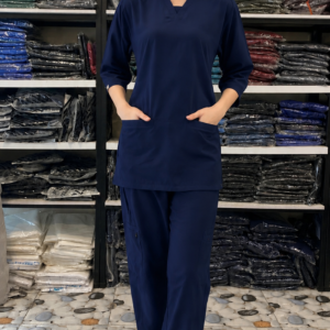 Pro Flexi Female Navy blue DR.Scrub Suit